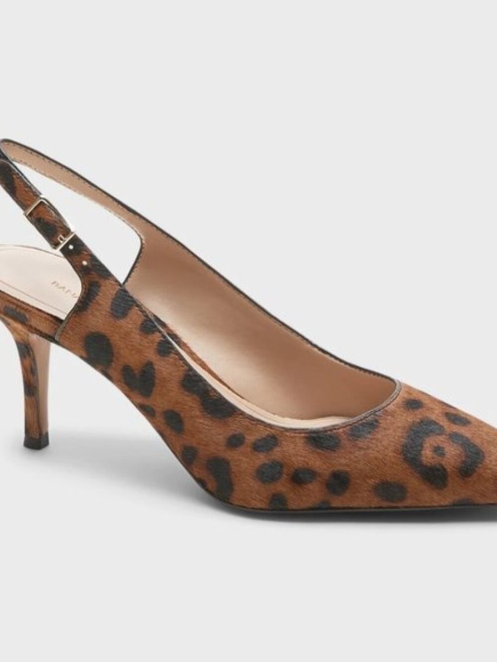 BANANA REPUBLIC Haircalf Leather Sling-Back Pumps Size 9